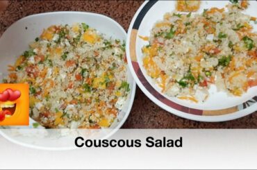 Couscous Salad | Healthy, Tasty & Quick Breakfast | Vegan Recipe | Goel Kitchen