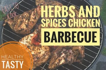 Herbs & Spices Chicken Barbecue| Chicken Barbecue special| Healthy food| viral bbq video | must try