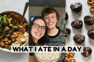 What I Ate Today + Easy Movie Night Snacks!