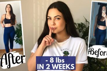 MY WEIGHT LOSS SECRETS | How I Lost 8 lbs in 2 Weeks the HEALTHY WAY and Fast!