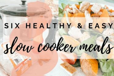 EASY SLOW COOKER MEALS | HEALTHY RECIPES | FAMILY FRIENDLY | VICKY THORNTON NORRIS