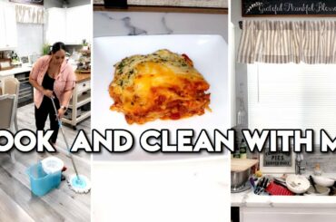 NEW! COOK AND CLEAN WITH ME 2020 | CLEANING MOTIVATION | DINNER IDEAS