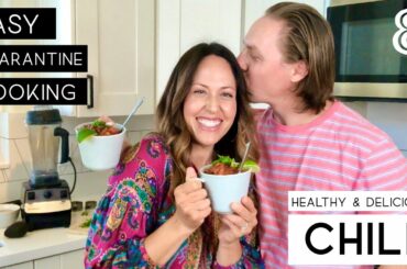 EASY Vegan QUARANTINE COOKING Ideas (Part 8) - Healthy & Delicious CHILI 🍲 | Vegan Michele