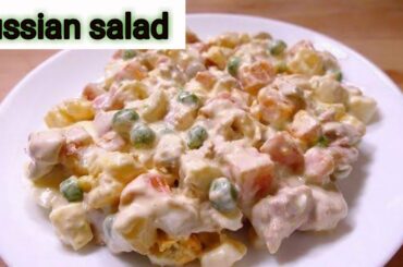 Russian Salad | Healthy Salad Recipe By Fiery Cooking