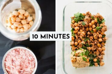 Easy Healthy Lunch Recipe In 10 Minutes | Canned Tuna Recipe For Meal Prep