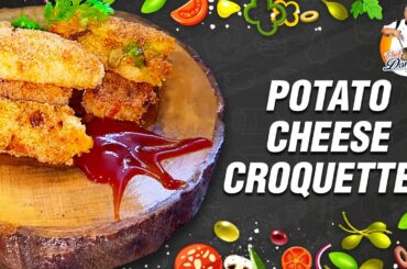 Potato Cheese Croquettes | Easy Quarantine Snacks Recipe | Chef Damu