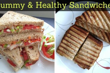 48. Lockdown sandwich recipes | Quick & Healthy Vegetarian Sandwiches | No cheese No mayo No frying