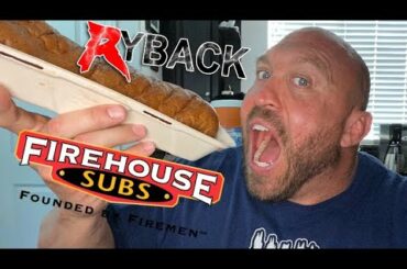 Firehouse Vegetarian Sub Sandwich Food Review - Ryback Feeding Time Healthy Eats