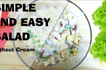 Easy and healthy salad _ quick recepie