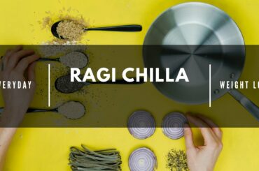 Ragi Chilla | Savoury Ragi Pancakes | Weight loss | Healthy Breakfast recipes | Vani's Cooking