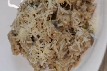 WEIGHT-LOSS MUSHROOM RISOTTO RECIPE |  Low Calorie | Protein Diet | EASY & TASTY RECIPE
