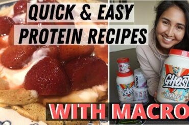 Easy Protein Powder Recipes With Macros | French Toast, Crepes & Protein Oats