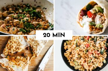 5 20-Minute Dinner Recipes