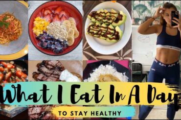 WHAT I EAT IN A DAY- healthy recipes + junk food alternatives
