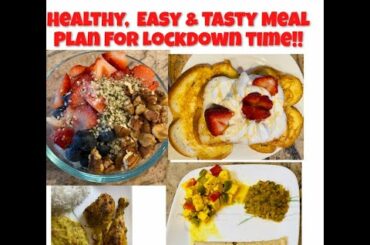 Healthy, Easy & Tasty Meal Plan For Lockdown Time!! Complete Meal Plan For A Day!! Indian Vlogger