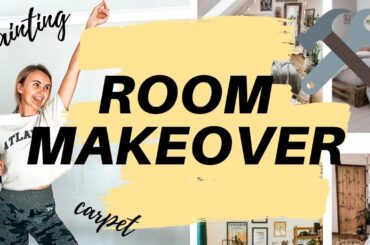 Room Renovation Makeover- (Awkward moment! Healthy lunch, I sing?!) #renovating #DIY #interiordesign