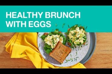OPEN-FACE Sandwiches with Eggs • Homemade Recipe by Gorenje