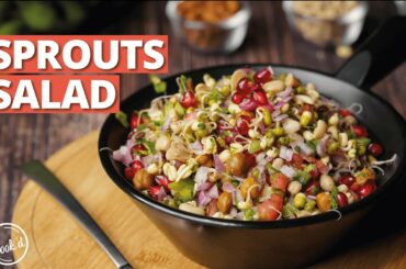 How to Make Sprouts Salad | Healthy Sprout Salad | Healthy Recipes | Under 30 mins Recipes | Cookd