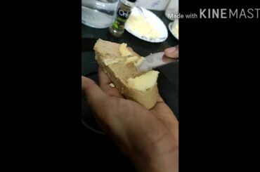 Cheese toast /breakfast/evening snacks/ with healthy homemade brown bread/quick recipe