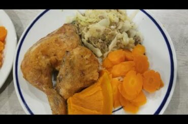 Eating My very healthy Dinner||Maghaponan Tayo