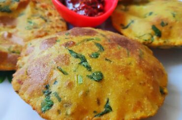 3 तरह के आटे और पालक से बना tasty & healthy नाश्ता रेसिपी | snacks recipes | indian breakfast recipe