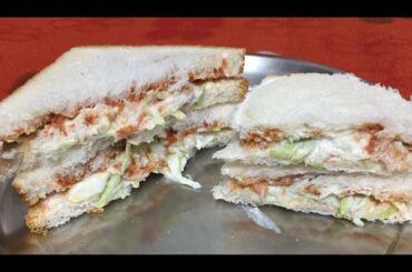 How to make veg mayonnaise sandwich? | Veg sandwich recipe | Kid's favorite | Chatpati Kitchen