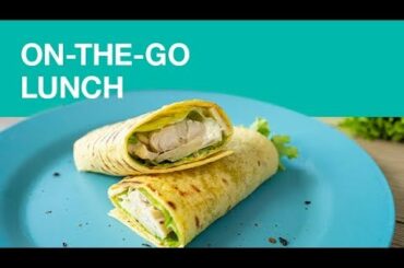 LIGHT LUNCH: Caesar Salad Wraps • 5 Ingredients Recipe by Gorenje