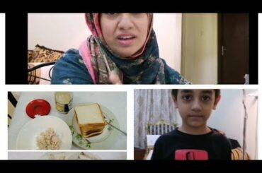 Ibrahim making clock | Quick and easy sandwiches