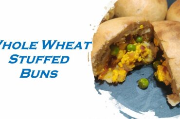 Paneer Stuffed Buns| Eggless |Masala Buns|Homemade| Kids lunch ideas|Street Style | veg |Whole wheat