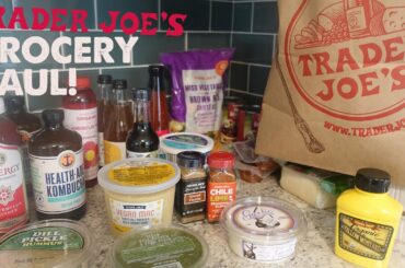 TRADER JOE'S HAUL | STOCKING UP ON ESSENTIALS & NEW ITEMS!