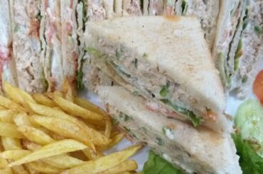 Club sandwich recipe | Chicken tikka club sandwich recipe | Everyday Food with Eshaal