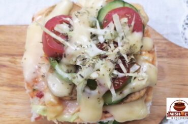 How to Make a Sausage Cheese Sandwich | Sausages Sandwich | Sandwich recipe | Cheesy Sandwich Mishaa