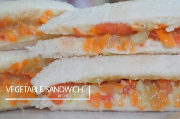 Vegetable Sandwitch Recipe Indian Style | Easy Sandwich Recipes