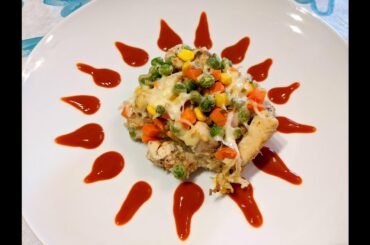 Step by Step Process- Healthier version Chicken Casserole- Low Cal