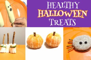 EASY DIY HALLOWEEN TREATS | HEALTHY SNACKS IDEAS