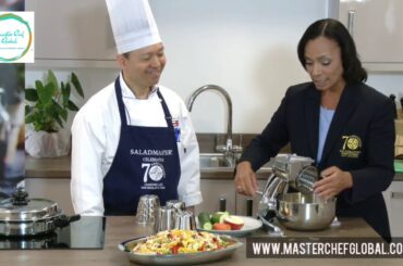 Food Processor Demo | How To Use Saladmaster| healthy Salad