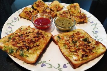 Zatpat  Healthy open Sandwich NO CHEESE LESS OIL / Tumchi Recipe EP-6 / झटपट चटकदार open sandwich