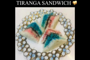 TIRANGA SANDWICH | QUICK SWEET SNACK RECIPE | SAPNA RUNWAL