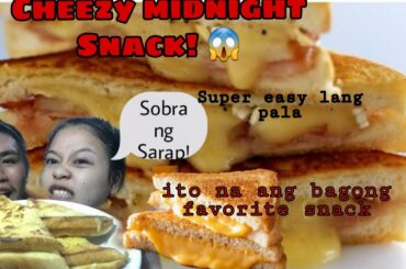Easy Midnight Snack Idea | Super Delicious Egg Sandwich | DevandJosh Vlog