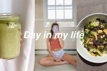 Day in my life: Easy healthy meals, tanning, workout, reading