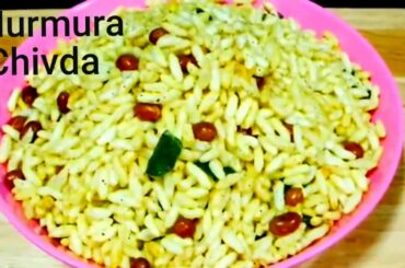 5 - Min Murmura Chivda Namkin Recipe | Healthy and Light Snacks Recipe in Lock-Down | Murmura Chivda
