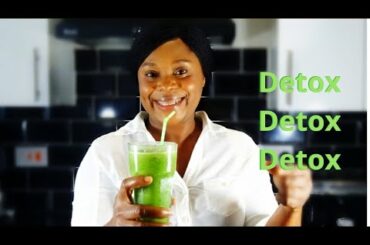 Apple Celery Cucumber Detox Smoothie