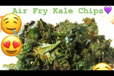 KALE CHIPS : Guam Quarantine Cooking Video Ep. 22 | air fry | healthy food | amateur cooking
