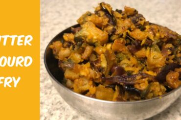 Bitter Gourd Fry  | Pavakkai  Fry  | Healthy Recipes | Pavakkai Poriyal