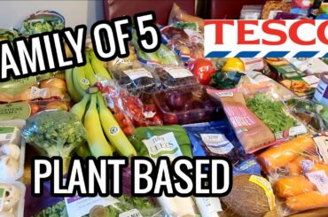 HUGE TESCO PLANT BASED GROCERY HAUL & MEAL IDEAS 💙