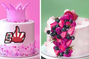 10+ Beautiful Colorful Cake Decorating Ideas | So Yummy Colorful Cake Recipes | Extreme Cake