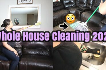 2020 WHOLE HOUSE CLEAN #WITHME! CLEANING MOTIVATION! + A HEALTHY SNACK IDEA