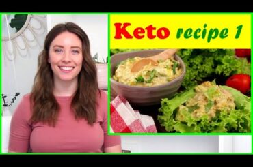 Keto Diet Recipes For Weight Loss 👉 recipe 1 - Keto Curry Spiked Tuna and Avocado Salad