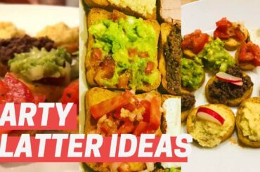 Quick and Easy Healthy Snack Recipe | No Bake Finger Food | Party Platter Ideas