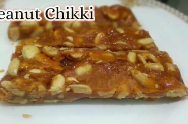 Only 2 Ingredients Peanut Chikki Recipe | Winter Special Healthy Snack | Moongpali Chikki